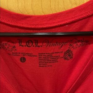 Red LOL Vintage T-Shirt